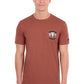 P6S1503316 Pure Western Men's Joey SS Tee Rust
