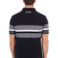 P6S1505321 Pure Western Men's Brett SS Polo Black/White