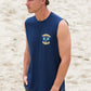 P6S1510319 Pure Western Men's Dale Muscle Tank Navy