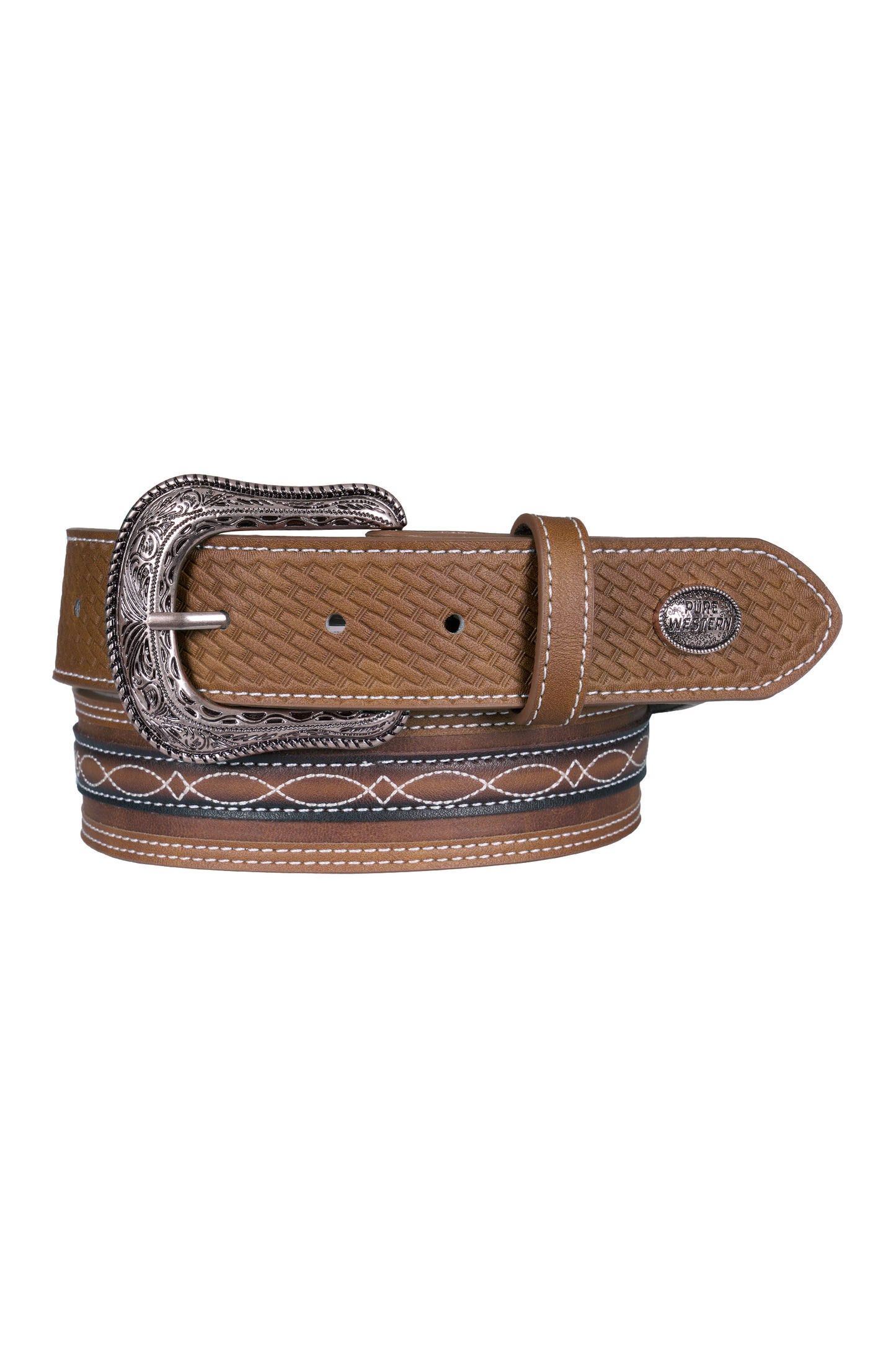 P6S1964BLT Pure Western Men's Kylon Belt