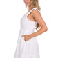 P6S2410271 Pure Western Women's Alison SL Dress White