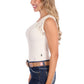 P6S2502267 Pure Western Women's Robin Tank Cream