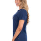 P6S2598277 Pure Western Women's Holly SS Tee Navy