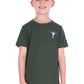 P6S3503313 Pure Western Boy's Tony SS Tee Green Marble