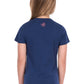 P6S5501292 Pure Western Girl's Bindi SS Tee Navy