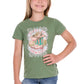 P6S5501293 Pure Western Girl's Ella SS Tee Moss