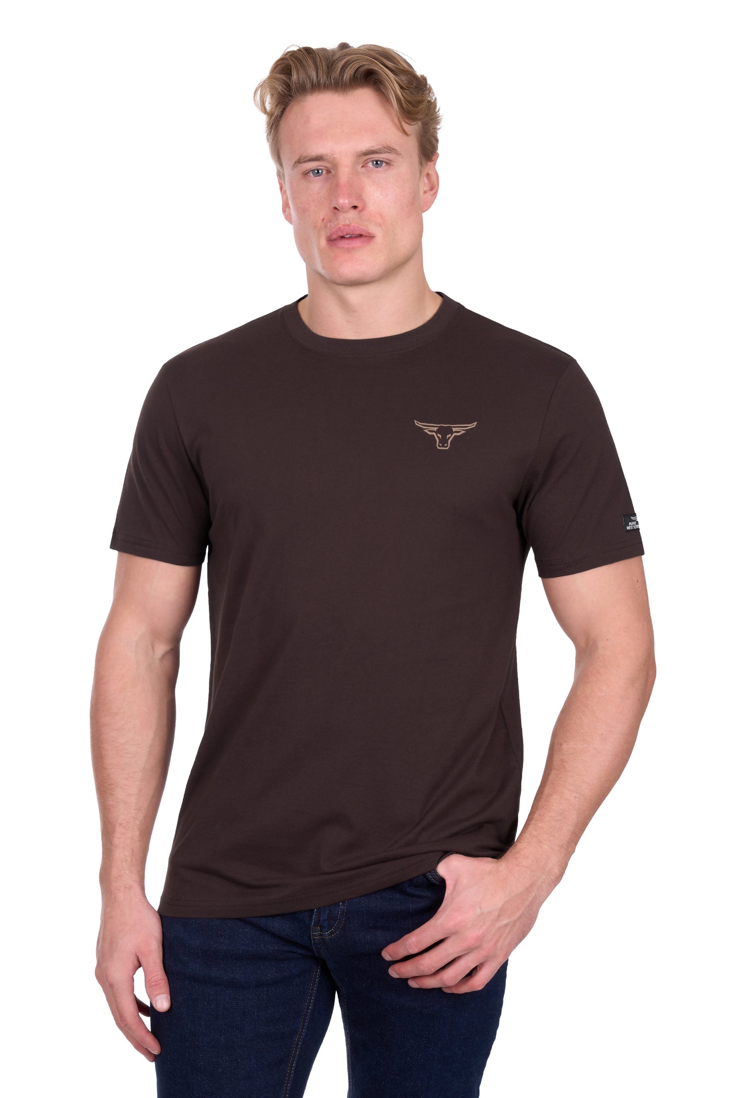 P6W1503171 Pure Western Men's Rodeo SS Tee