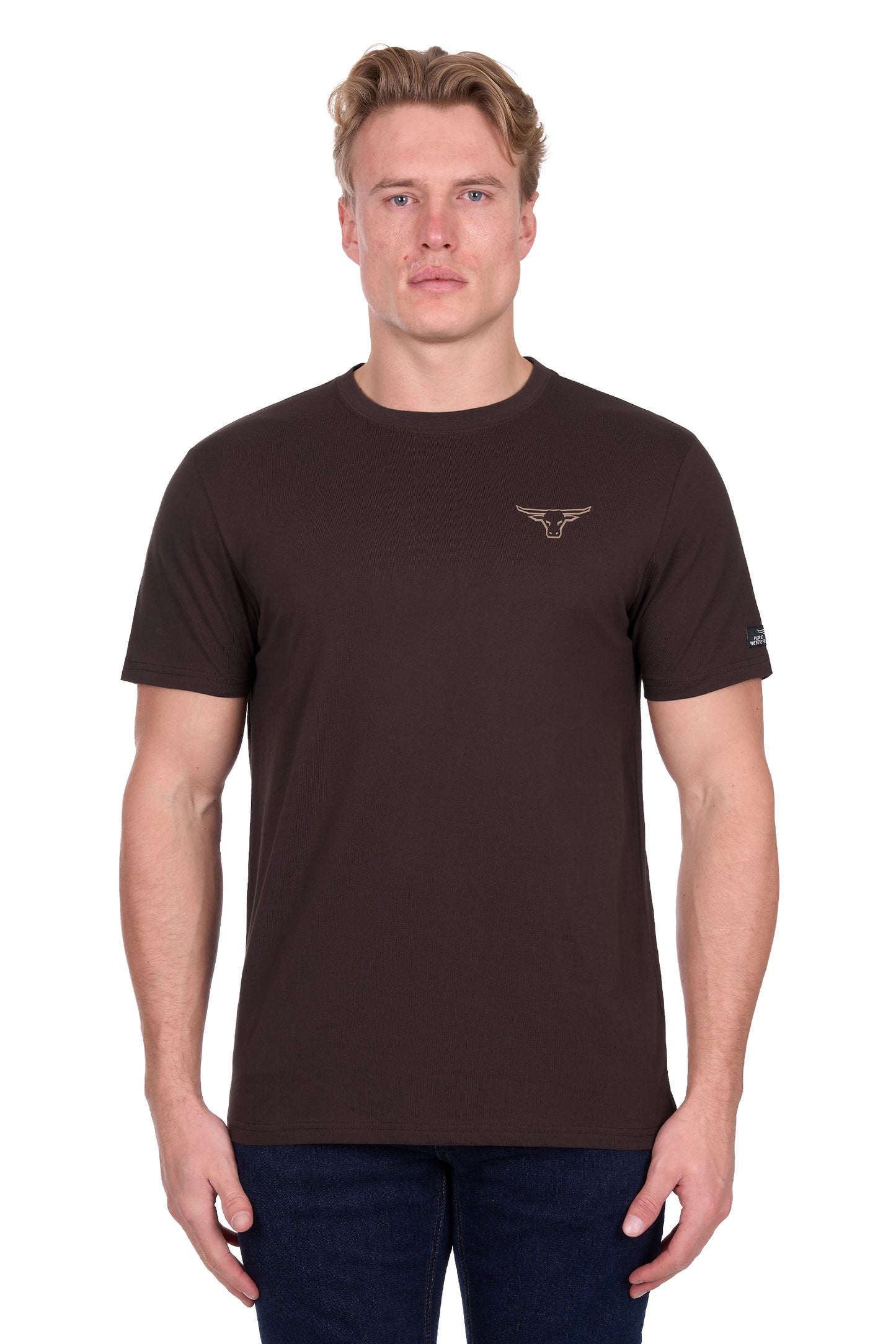 P6W1503171 Pure Western Men's Rodeo SS Tee
