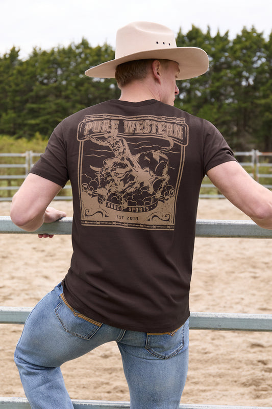 P6W1503171 Pure Western Men's Rodeo SS Tee