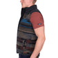 P6W1603180 Pure Western Men's Trevor Reversible Vest Charcoal