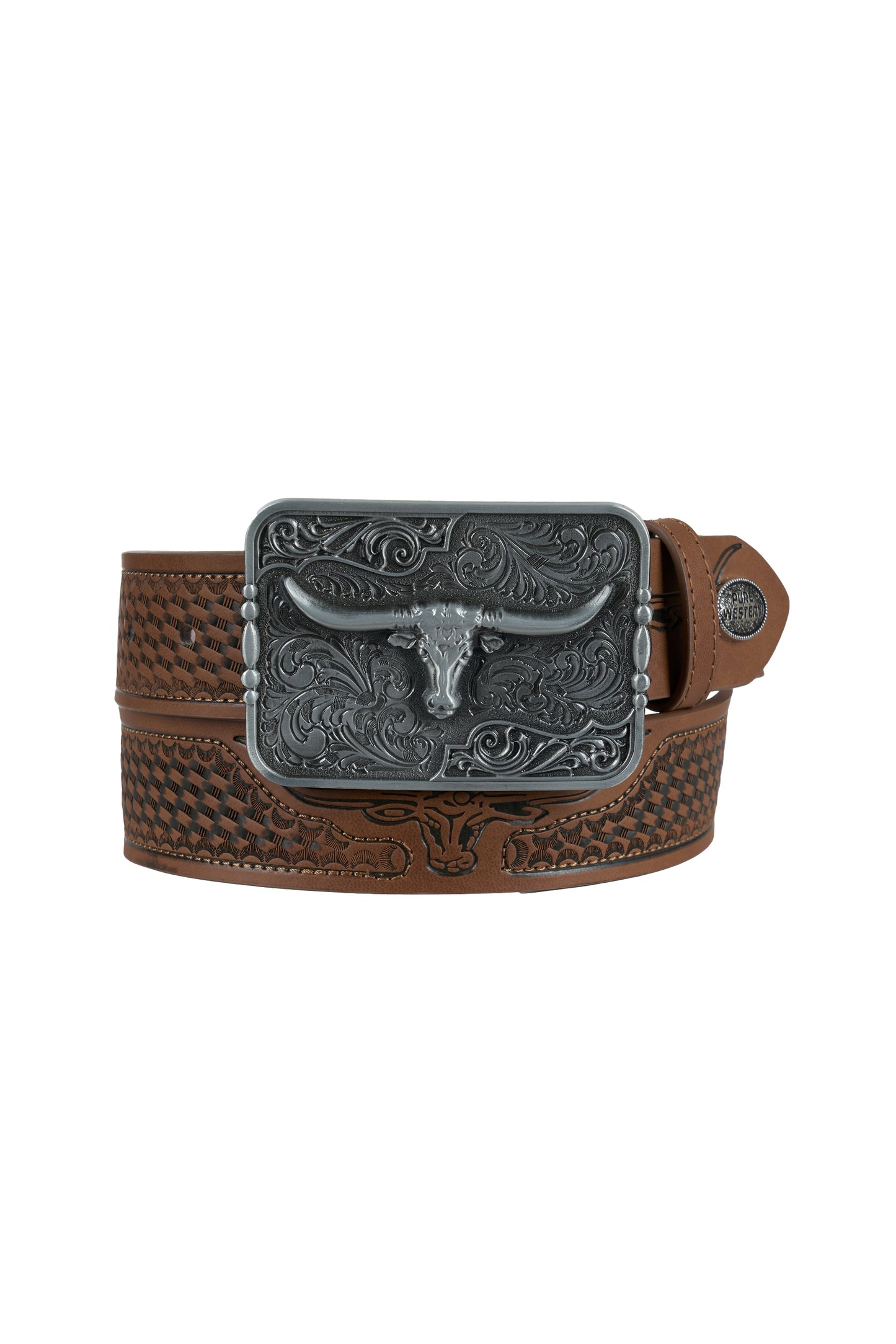 P6W1983BLT Pure Western Men's Colson Belt
