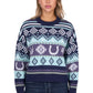 P6W2570227 Pure Western Margo Pullover Navy