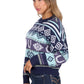 P6W2570227 Pure Western Margo Pullover Navy