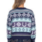 P6W2570227 Pure Western Margo Pullover Navy