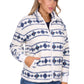 P6W2593219 Pure Western Women's Sharna Fleece Ivory