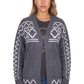 P6W2596230 Pure Western Cora Cardigan Charcoal Marle