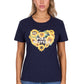 P6W2598205 Pure Western Women's Marissa SS Tee Navy