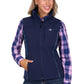 P6W2603226 Pure Western Corine Softshell Vest Navy