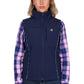 P6W2603226 Pure Western Corine Softshell Vest Navy