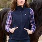 P6W2603226 Pure Western Corine Softshell Vest Navy