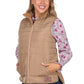 P6W2606222 Pure Western Women's Sherri Rev Vest Tan