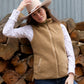 P6W2606222 Pure Western Women's Sherri Rev Vest Tan