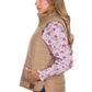 P6W2606222 Pure Western Women's Sherri Rev Vest Tan