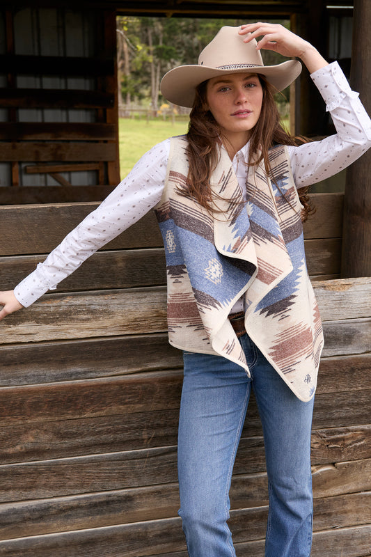 P6W2607223 Pure Western Women's Keegan Vest Multi