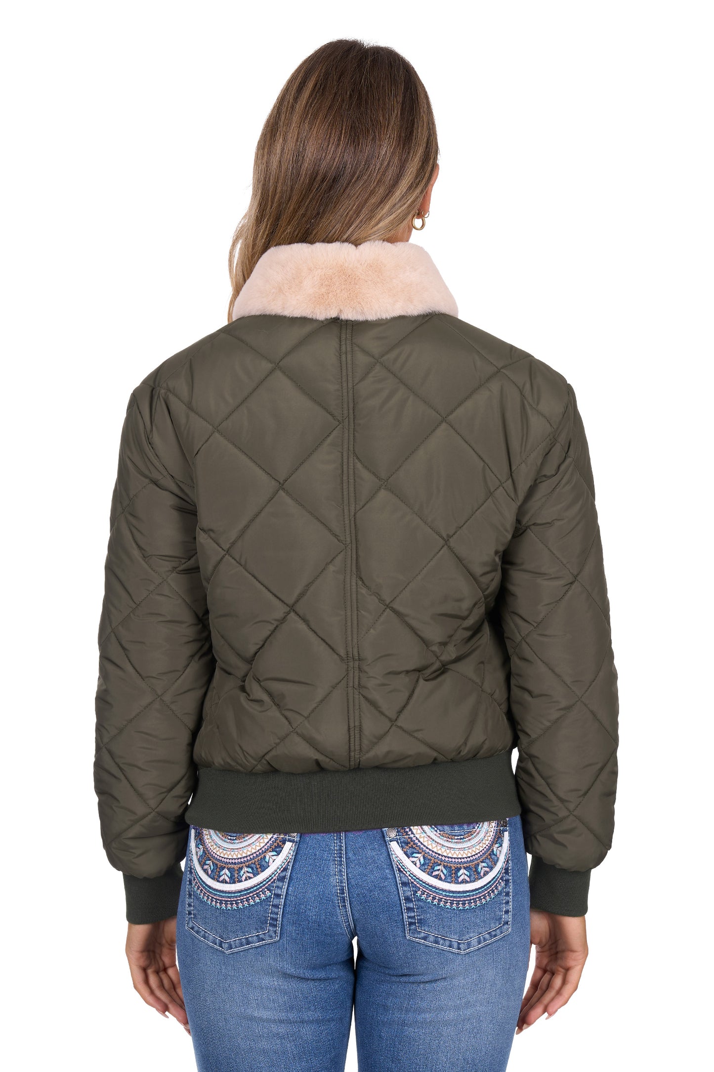 P6W2700221 Pure Western Women's Emelia Jacket Green