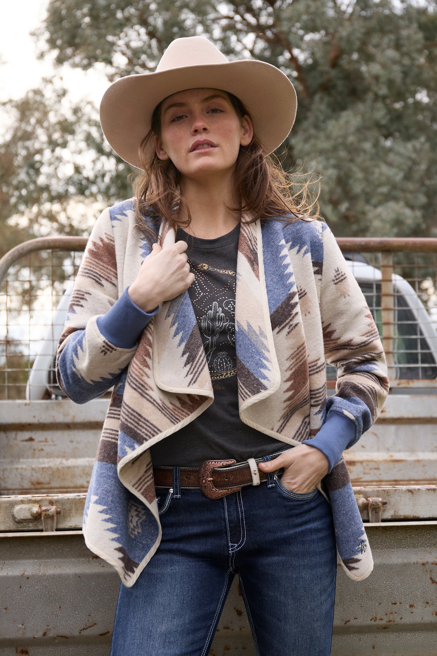 P6W2755224 Pure Western Women's Keegan Jacket Multi