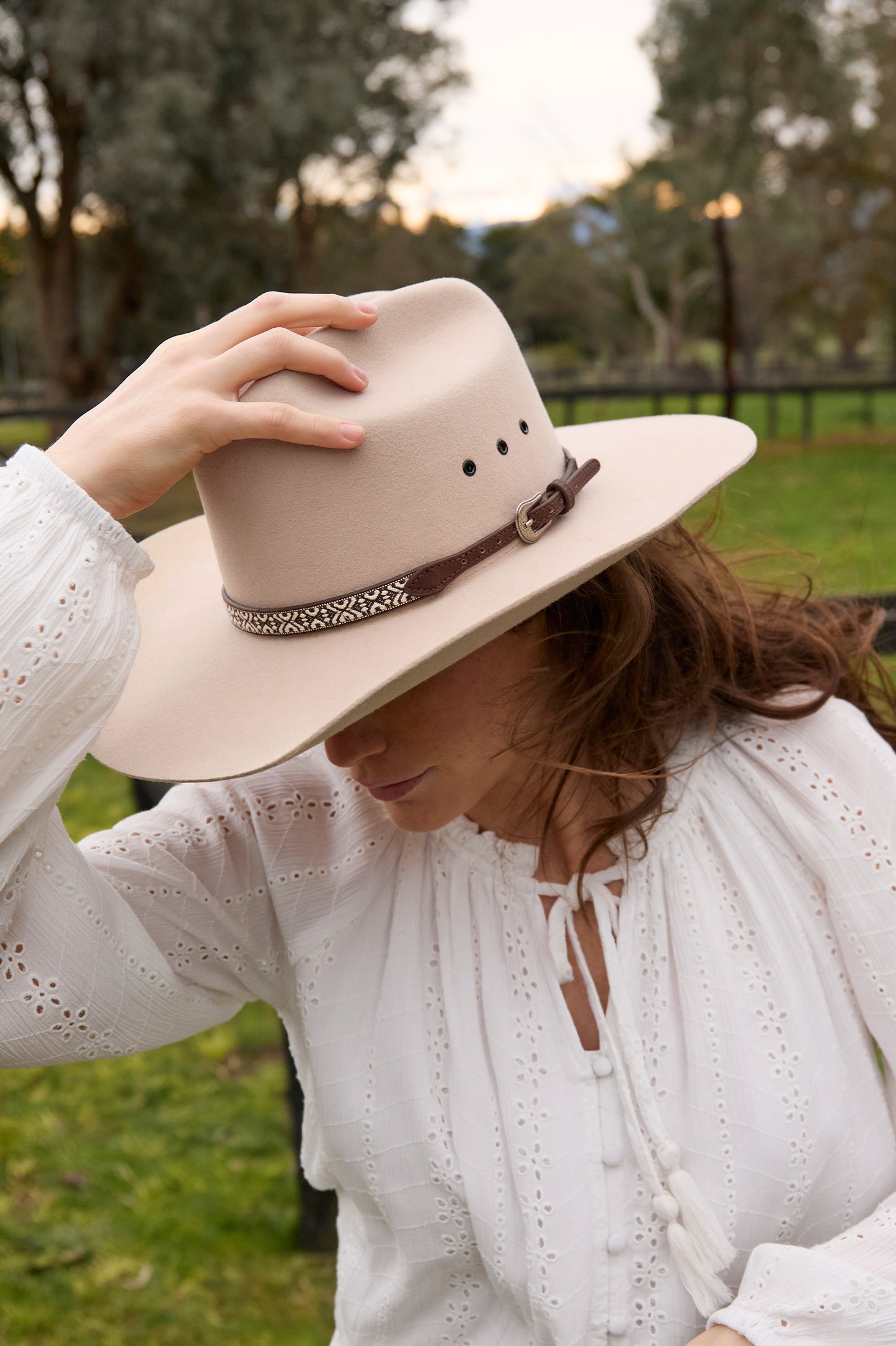 P6W2961BND Pure Western Reid Hat Band