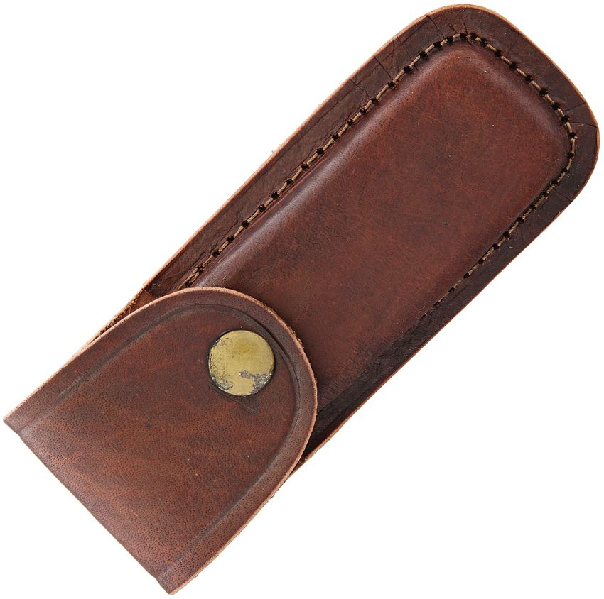 PA33235 Brown Leather Pouch 5″ Vertical lay