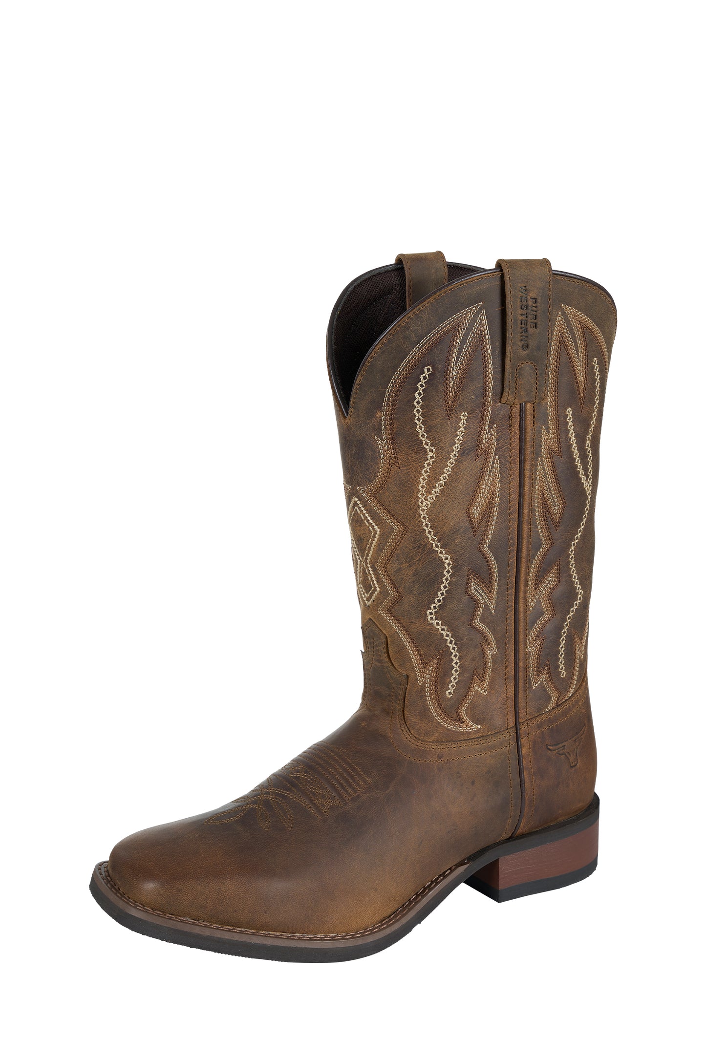 PCP18253 Pure Western Men's Tolar Boot Brown
