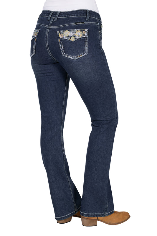 PCP2208132 Pure Western Women's Jay Boot Cut Jean 32L