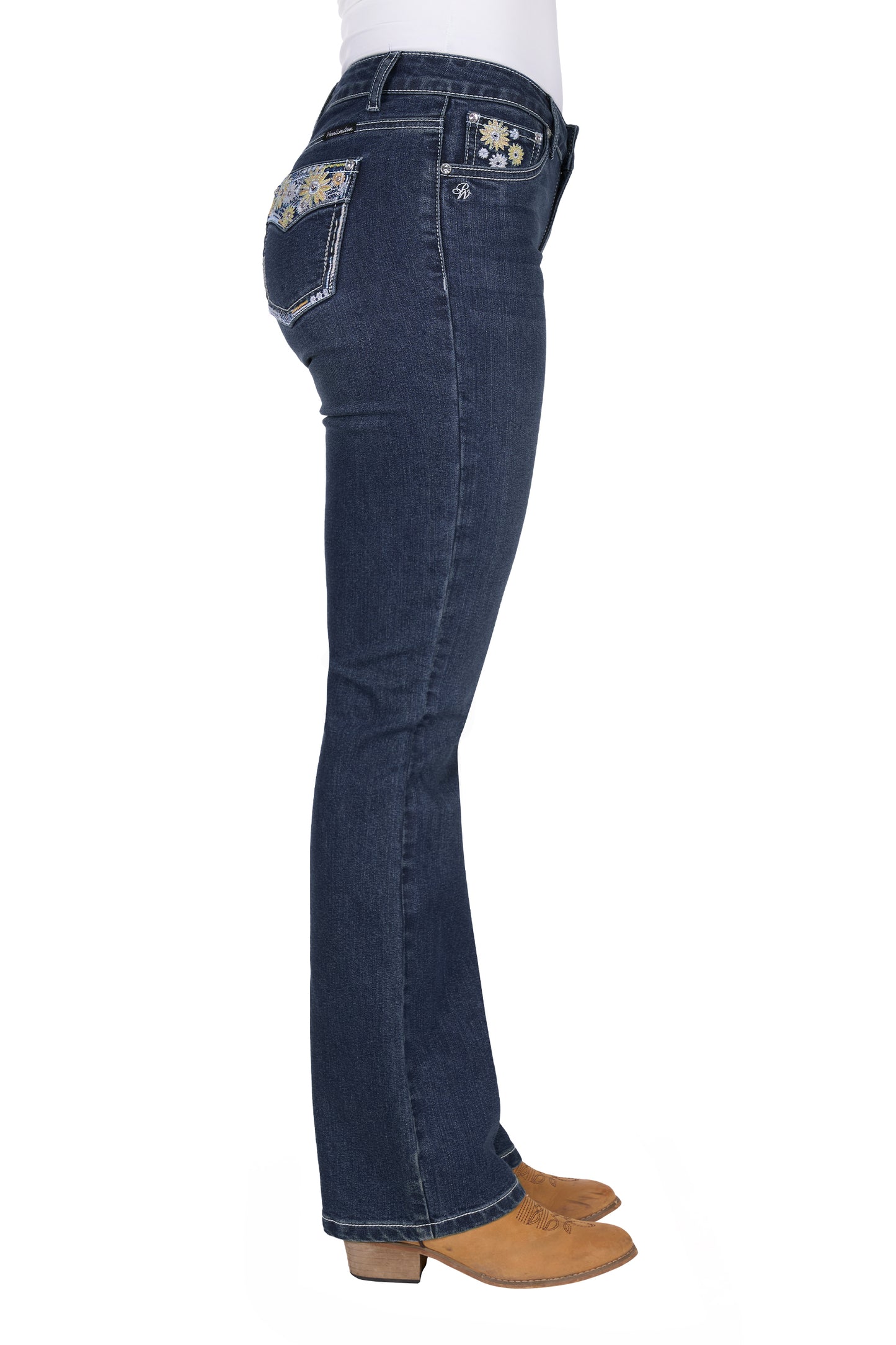 PCP2208132 Pure Western Women's Jay Boot Cut Jean 32L