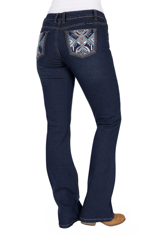 PCP2208134 Pure Western Women's Ana Boot Cut Jean 34L