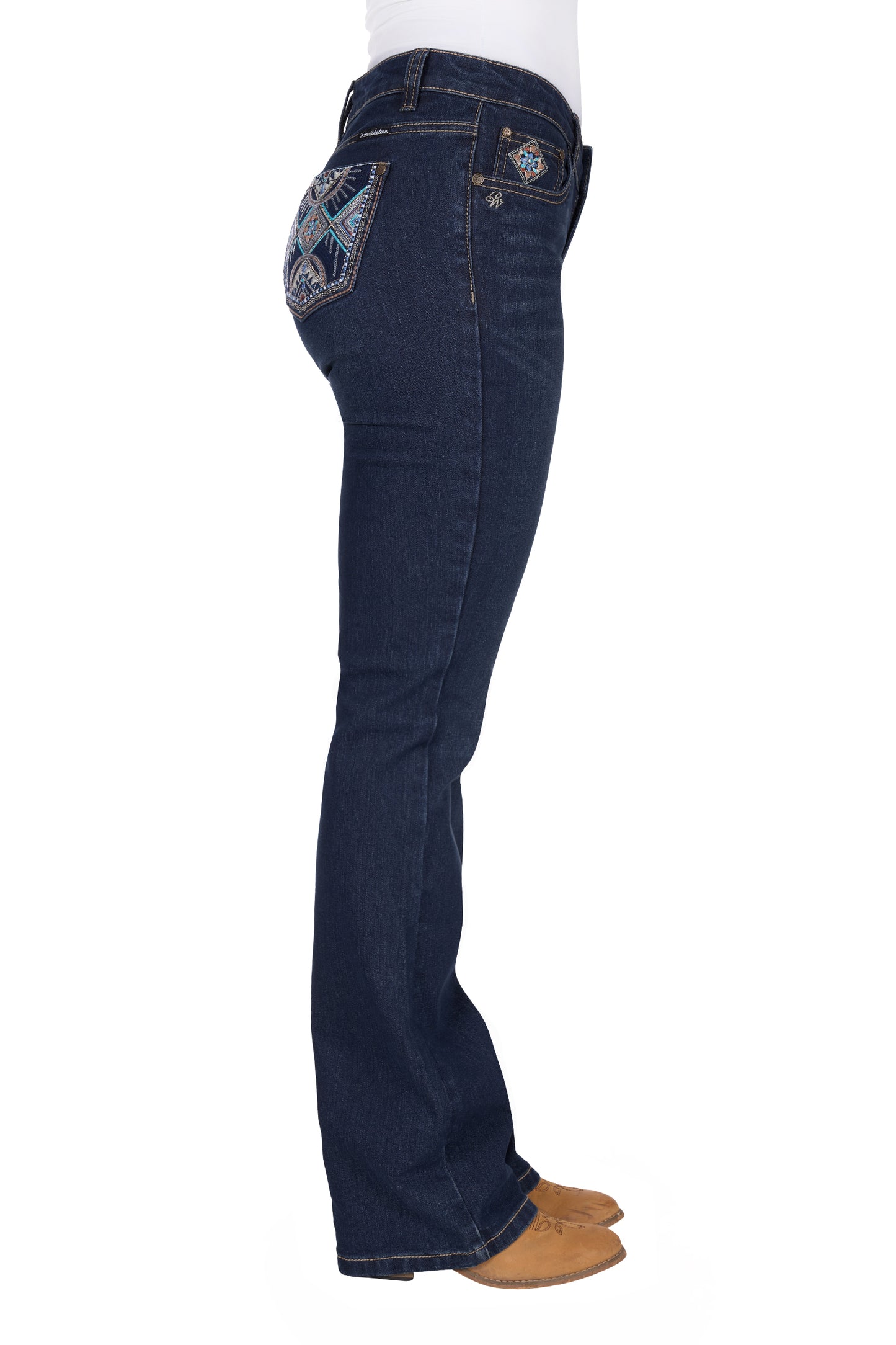 PCP2208134 Pure Western Women's Ana Boot Cut Jean 34L