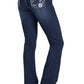 PCP2208235 Pure Western Women's Raven Boot Cut Jeans 34 Leg