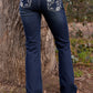 PCP2208235 Pure Western Women's Raven Boot Cut Jeans 34 Leg