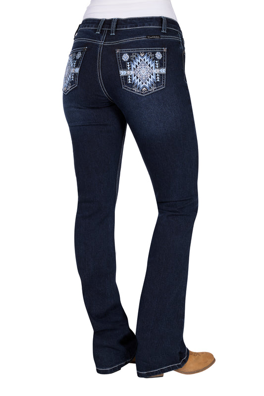 PCP2210128 Pure Western Women's Lyn Rider Jean