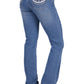 PCP2210231 Pure Western Women's Pat Rider Jean 36 Leg