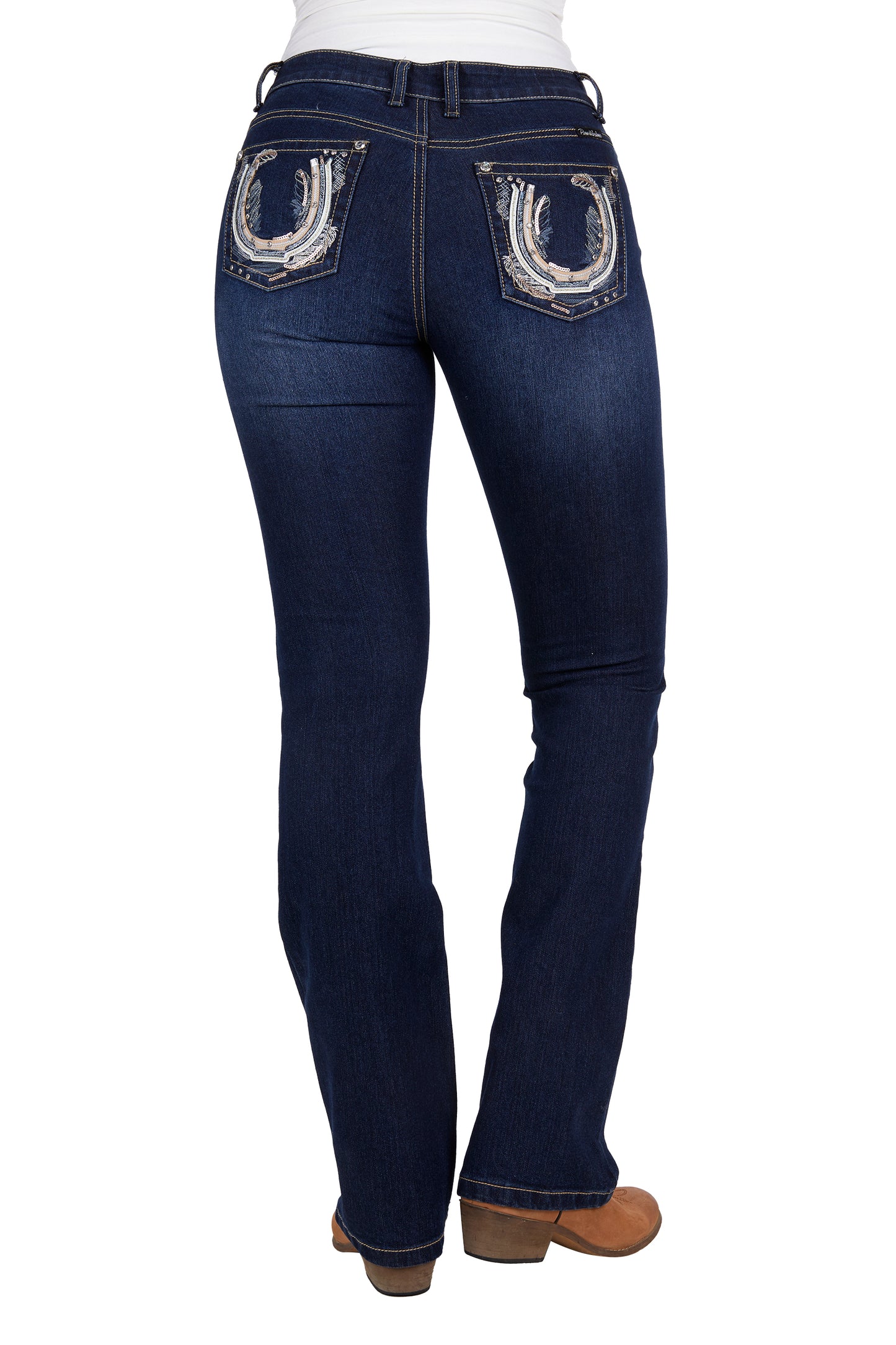 PCP2211934 Pure Western Azalee Boot Cut Jean 34 Leg