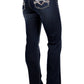 PCP2212850 Pure Western Women's Mia Straight Leg Jean 32 Leg