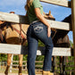 PCP2212850 Pure Western Women's Mia Straight Leg Jean 32 Leg