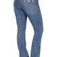 PCP2213129 Pure Western Women's Pam Hi Rise Boot Cut Jean 32L