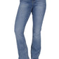 PCP2213129 Pure Western Women's Pam Hi Rise Boot Cut Jean 32L