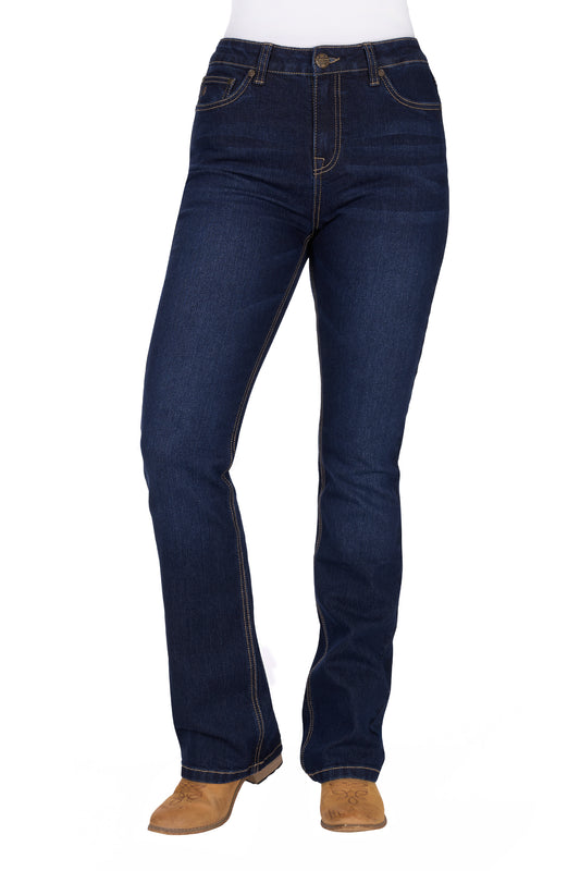 PCP2213133 Pure Western Women's Ida Hi Rise Boot Cut Jean 34L