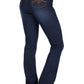 PCP2213234 Pure Western Women's Nova High Rise Jean 34 Leg