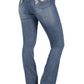 PCP2213935 Pure Western Amy Hi Rise Boot Cut Jean 32 Leg