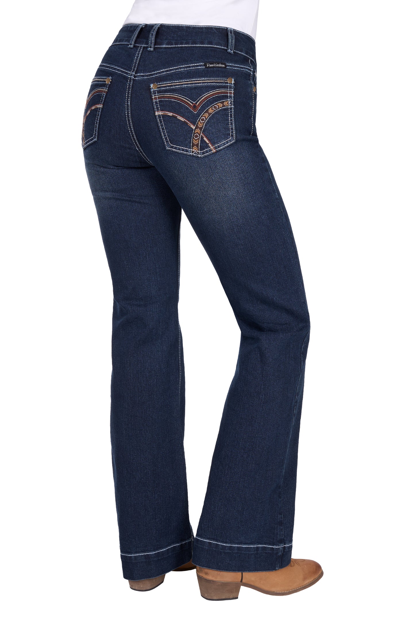 PCP2215237 Pure Western Women's Romy Trouser Jean 32 Leg